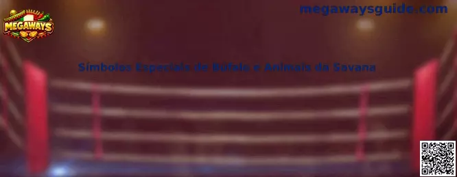 Símbolos Especiales de Búfalo y Animales de la Sabana