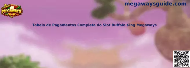 Tabela de Pagamentos Completa do Slot Buffalo King Megaways