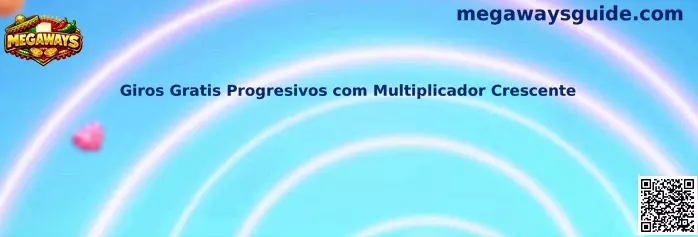 Giros Gratis Progresivos com Multiplicador Crescente en juegos Megaways