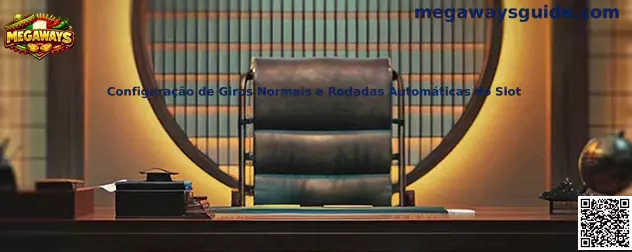 Configuración de giros normales y rodadas automáticas del slot