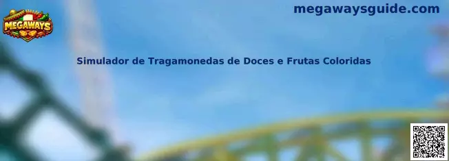 Simulador de tragamonedas de dulces y frutas coloridas