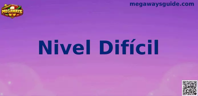 Gráfico interactivo de Nivel Difícil Megaways explicativo para usuarios de México