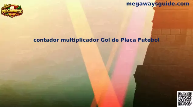 Contador multiplicador Gol de Placa Futebol